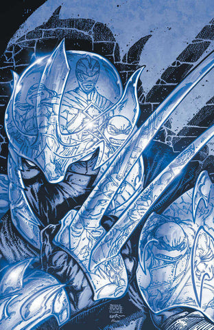 Mmpr Teenage Mutant Ninja Turtles II Black & White Edition #1 Cover E Foc Reveal Eastman & Williams