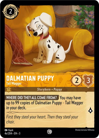 Dalmatian Puppy - Tail Wagger (4e) (4e/204) [Into the Inklands]
