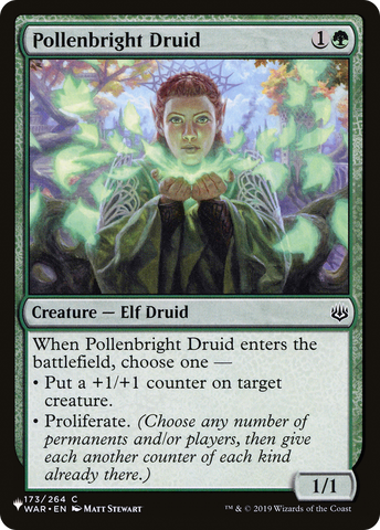 Pollenbright Druid [The List]