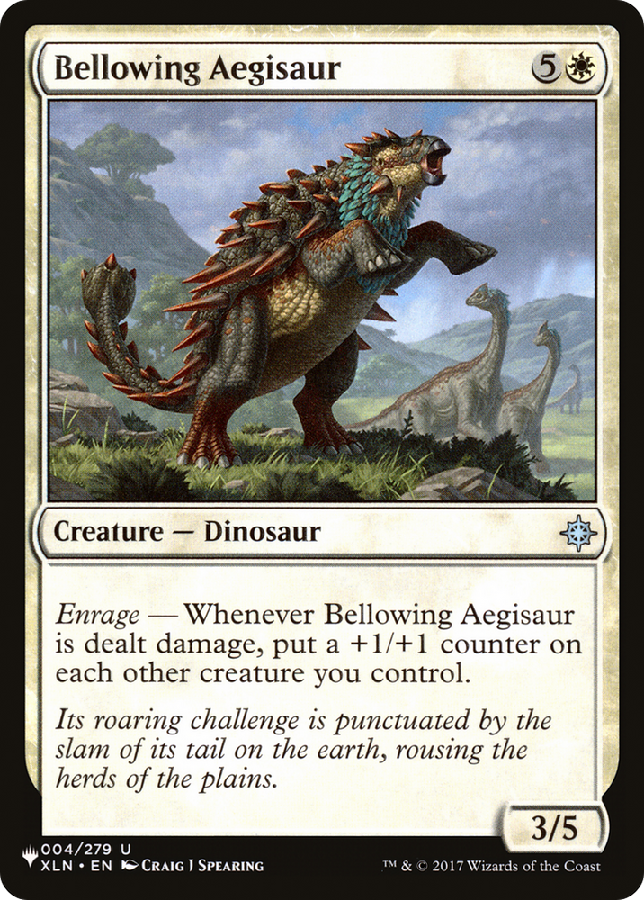 Bellowing Aegisaur [The List]