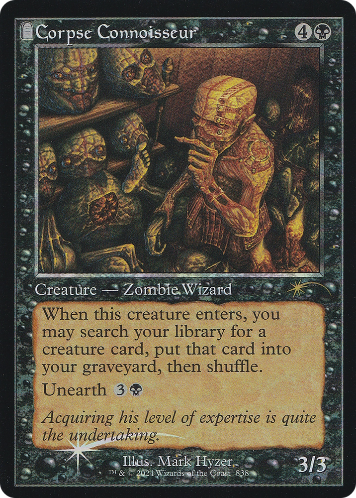 Corpse Connoisseur (Retro Frame) [Secret Lair Drop Series]