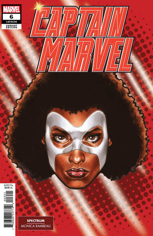 Captain Marvel #6 Mark Brooks Headshot Variant
