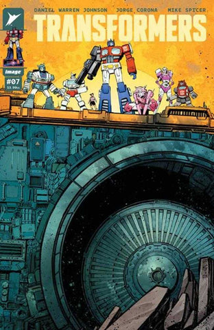 Transformers #7 Cover B Jorge Corona Variant