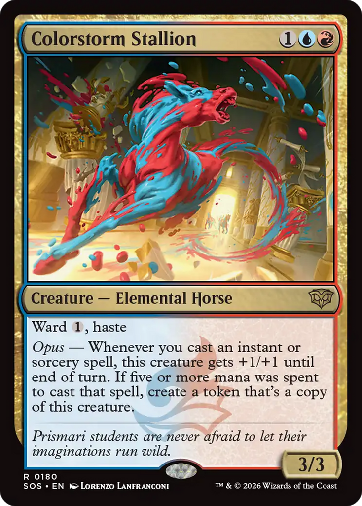 Colorstorm Stallion [Secrets of Strixhaven]
