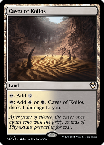 Caves of Koilos [Outlaws of Thunder Junction Commander]