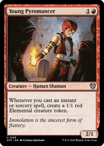 Young Pyromancer [Outlaws of Thunder Junction Commander]