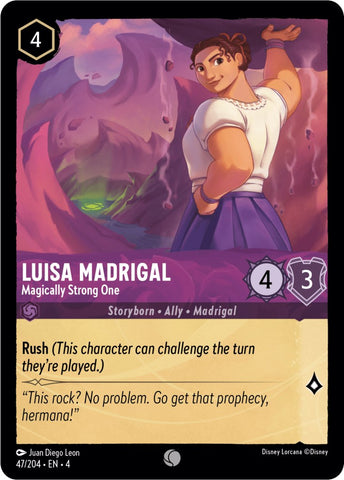 Luisa Madrigal - Magically Strong One (47/204) [Ursula's Return]