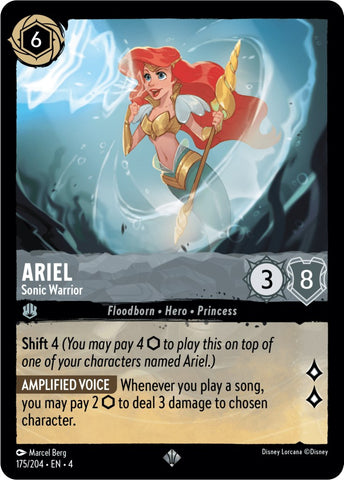 Ariel - Sonic Warrior (175/204) [Ursula's Return]