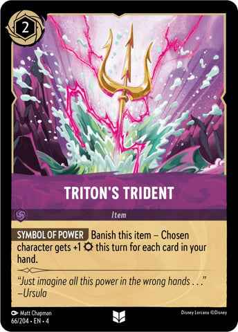 Triton's Trident (66/204) [Ursula's Return]