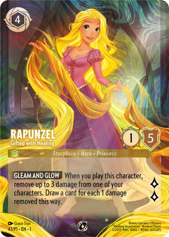 Rapunzel - Gifted with Healing (4) [Promo Cards]