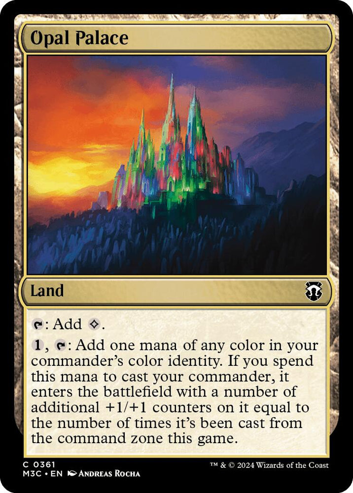 Opal Palace [Modern Horizons 3 Commander]