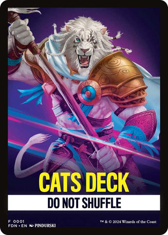 Cats Deck Theme Card [Foundations Tokens]