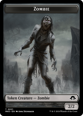 Zombie Token [Modern Horizons 3 Tokens]
