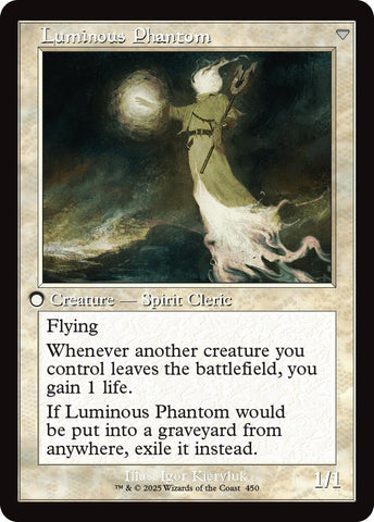 Lunarch Veteran // Luminous Phantom (Retro Frame) [Innistrad Remastered]