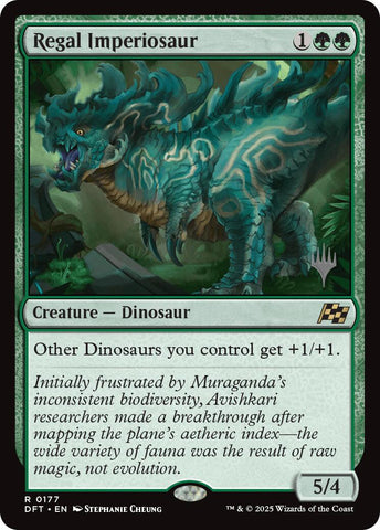 Regal Imperiosaur (Promo Pack) [Aetherdrift Promos]