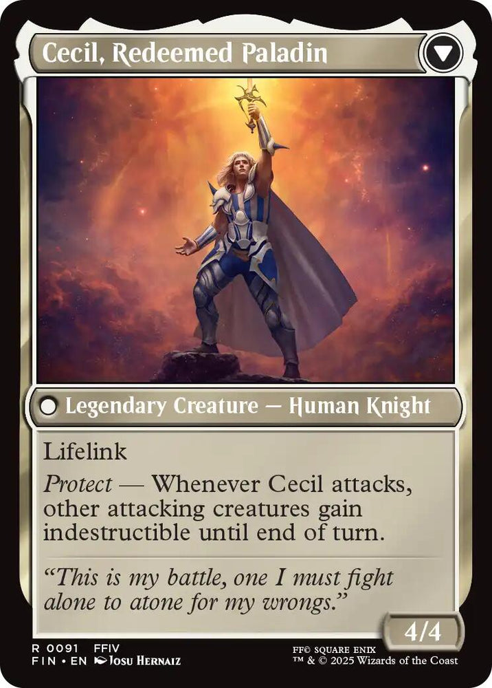 Cecil, Dark Knight // Cecil, Redeemed Paladin [FINAL FANTASY]