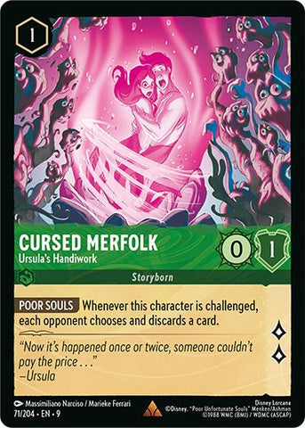 Cursed Merfolk - Ursula's Handiwork (71/204) [Fabled]