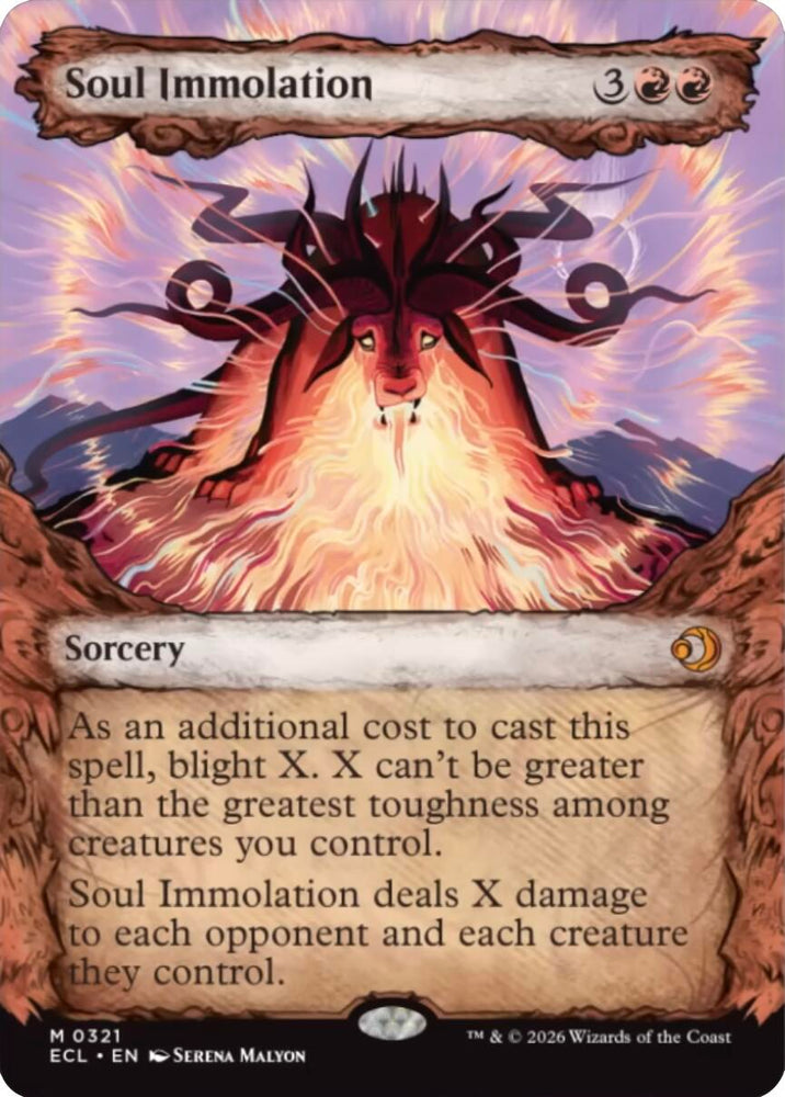 Soul Immolation (Showcase) [Lorwyn Eclipsed]