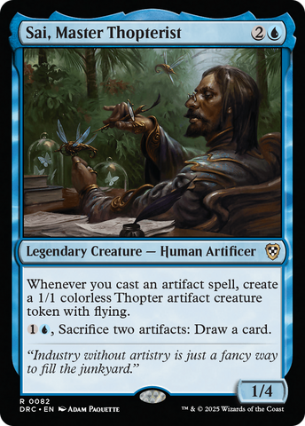 Sai, Master Thopterist [Aetherdrift Commander]