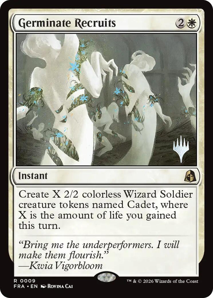 Germinate Recruits [Reality Fracture Promos]
