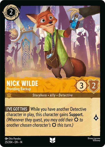 Nick Wilde - Providing Backup (25/204) [Hyperia City]
