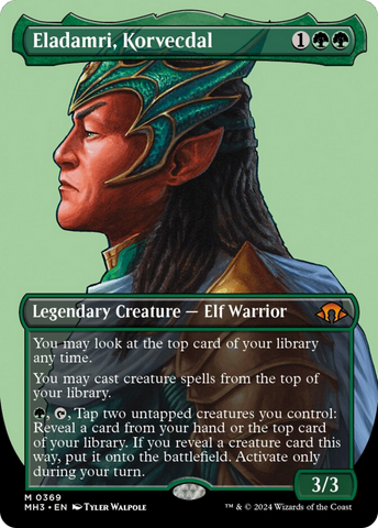 Eladamri, Korvecdal (Borderless) [Modern Horizons 3]