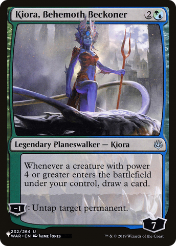 Kiora, Behemoth Beckoner [The List]