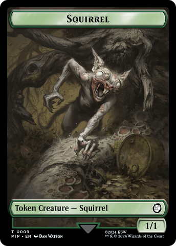 Energy Reserve // Squirrel Double-Sided Token [Fallout Tokens]