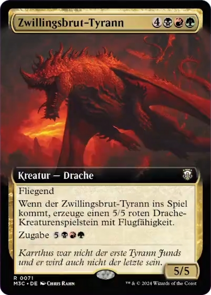 Broodmate Tyrant [Modern Horizons 3 Commander]