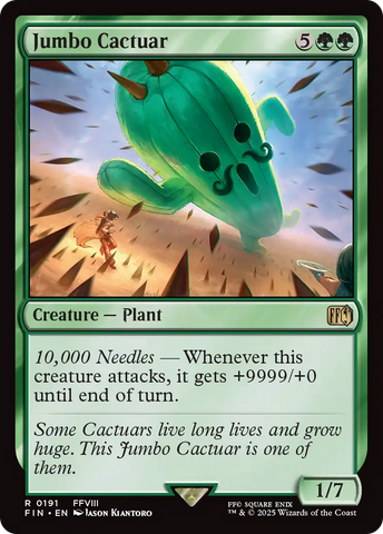 Jumbo Cactuar [FINAL FANTASY]