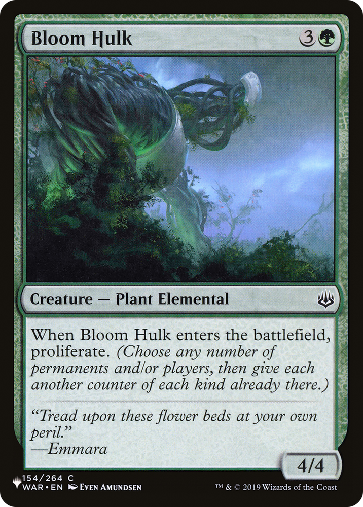 Bloom Hulk [The List]