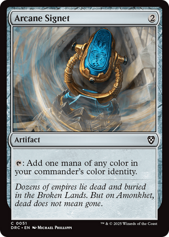 Arcane Signet [Aetherdrift Commander]