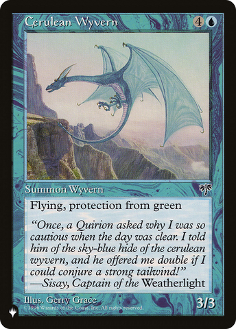 Cerulean Wyvern [The List]