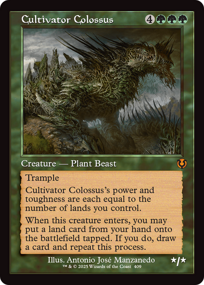 Cultivator Colossus (Retro Frame) [Innistrad Remastered]