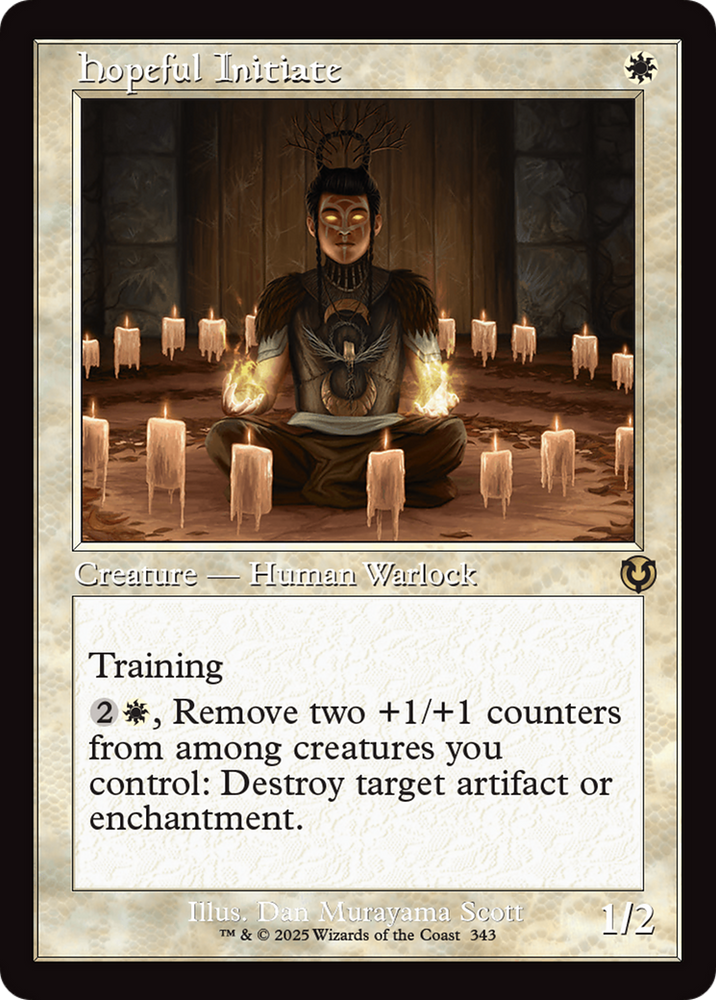 Hopeful Initiate (Retro Frame) [Innistrad Remastered]