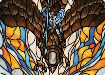 Tura Kennerud, Skyknight Art Card [Dominaria United Art Series]