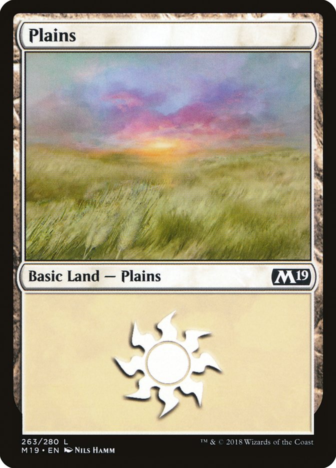 Plains (263) [Core Set 2019]