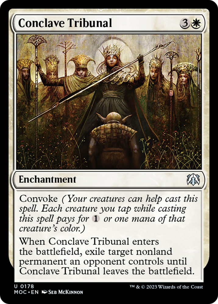 Conclave Tribunal [March of the Machine Commander]
