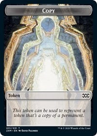 Copy // Saproling Double-Sided Token [Double Masters Tokens]