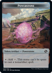 Powerstone // Construct (005) Double-Sided Token [The Brothers' War Tokens]