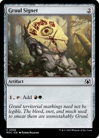 Gruul Signet [March of the Machine Commander]