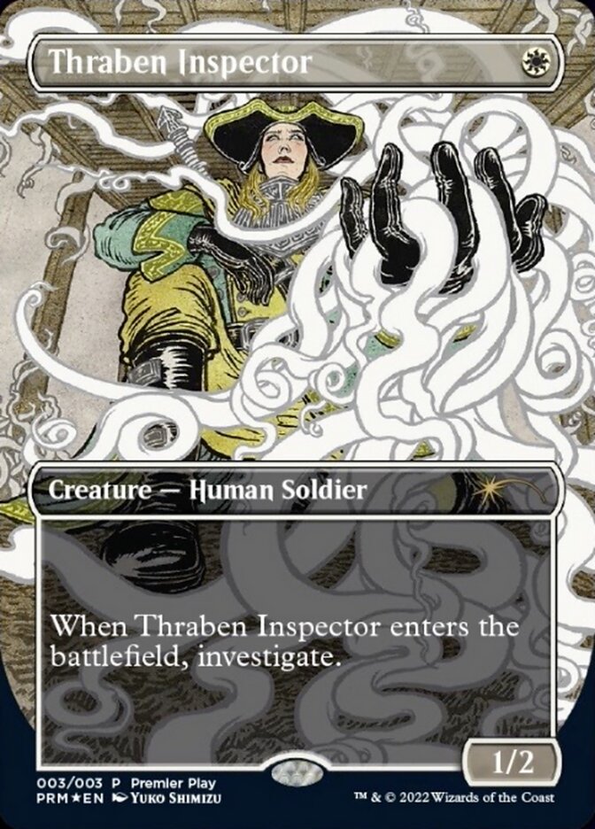 Thraben Inspector (Borderless Alternate-Art) [Regional Championship Qualifiers 2022]