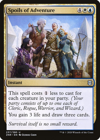 Spoils of Adventure [Zendikar Rising]