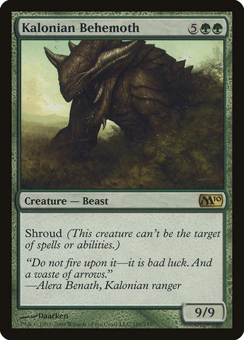 Kalonian Behemoth [Magic 2010]