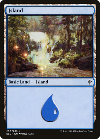 Island (256) [Throne of Eldraine]