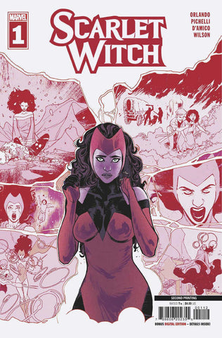 Scarlet Witch #1 2ND Printing Pichelli Variant