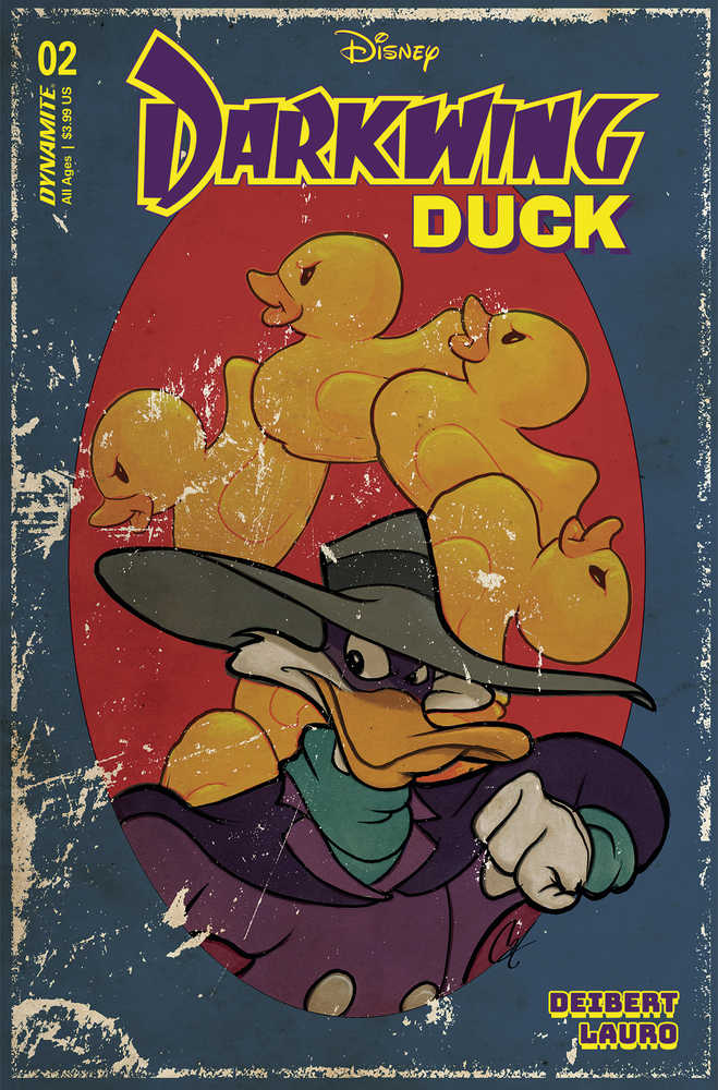 Darkwing Duck #2 Cover V Foc Staggs Original