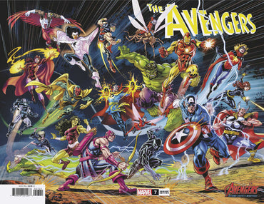 Avengers #7 Leo Castellani Avengers 60th Wraparound Variant