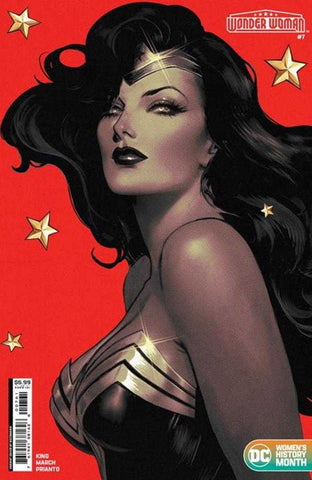 Wonder Woman #7 Cover D Sozomaika Womens History Month Card Stock Variant