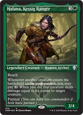 Halana, Kessig Ranger (Foil Etched) [Commander Legends]
